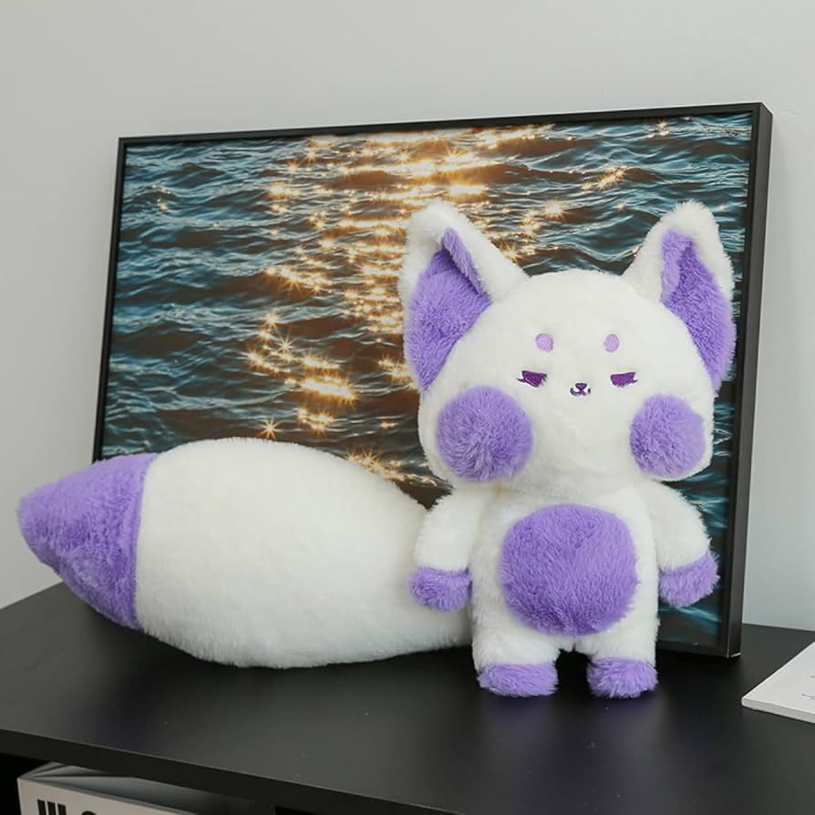 きつね人形ぬいぐるみ Amazon.co.jp: キツネのぬいぐるみ 九尾の狐 かわいい 抱き枕